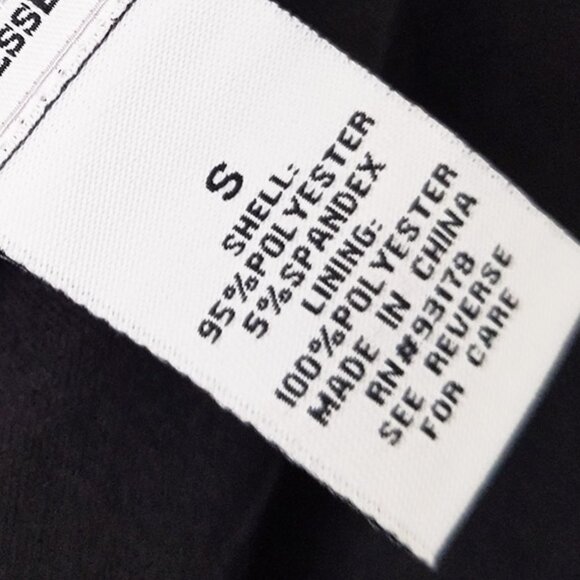 Carmen Marc Valvo Black Sparkly Rhinestone Stud Bodycon Dress S $118 Stretchy - Picture 4 of 13